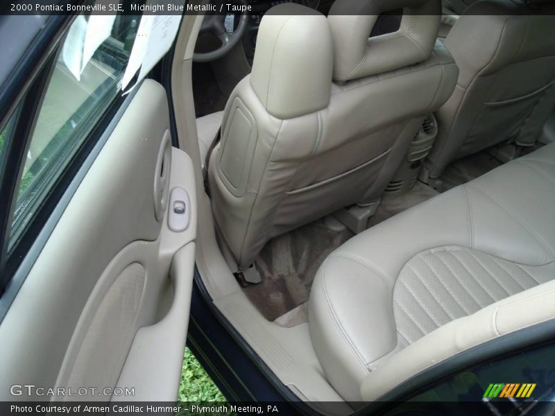 Midnight Blue Metallic / Taupe 2000 Pontiac Bonneville SLE
