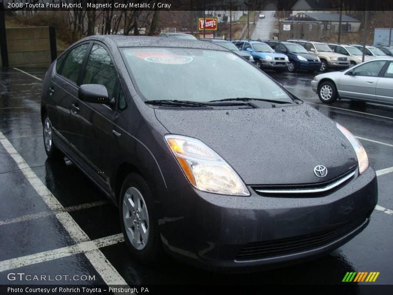 Magnetic Gray Metallic / Gray 2008 Toyota Prius Hybrid