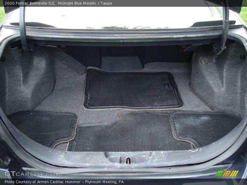 Midnight Blue Metallic / Taupe 2000 Pontiac Bonneville SLE