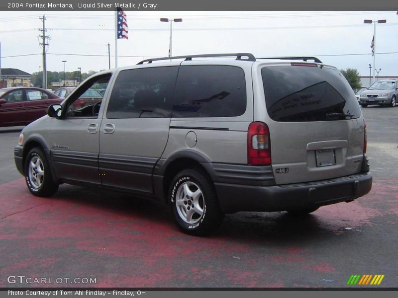 Liquid Silver Metallic / Gray 2004 Pontiac Montana