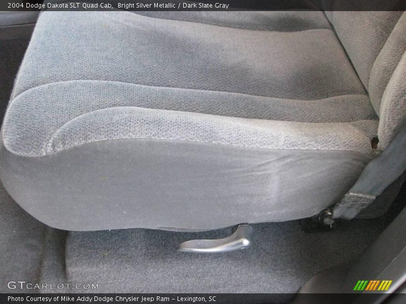 Bright Silver Metallic / Dark Slate Gray 2004 Dodge Dakota SLT Quad Cab