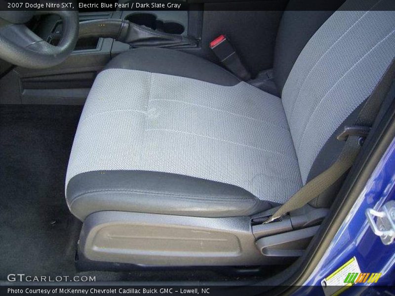Electric Blue Pearl / Dark Slate Gray 2007 Dodge Nitro SXT