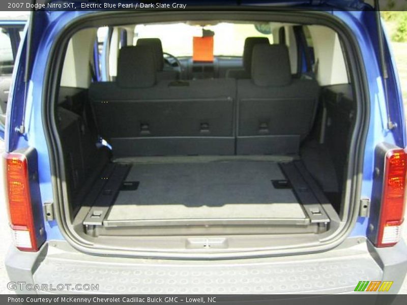 Electric Blue Pearl / Dark Slate Gray 2007 Dodge Nitro SXT
