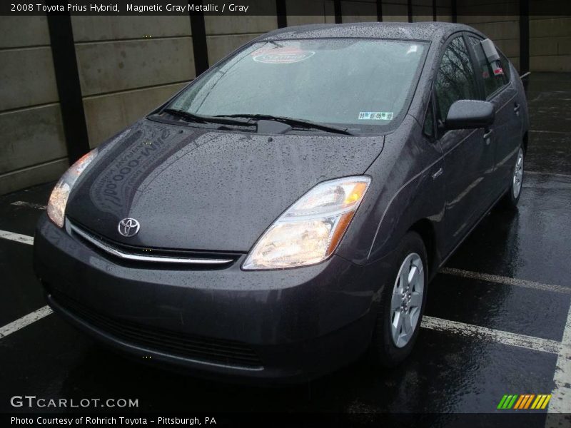 Magnetic Gray Metallic / Gray 2008 Toyota Prius Hybrid