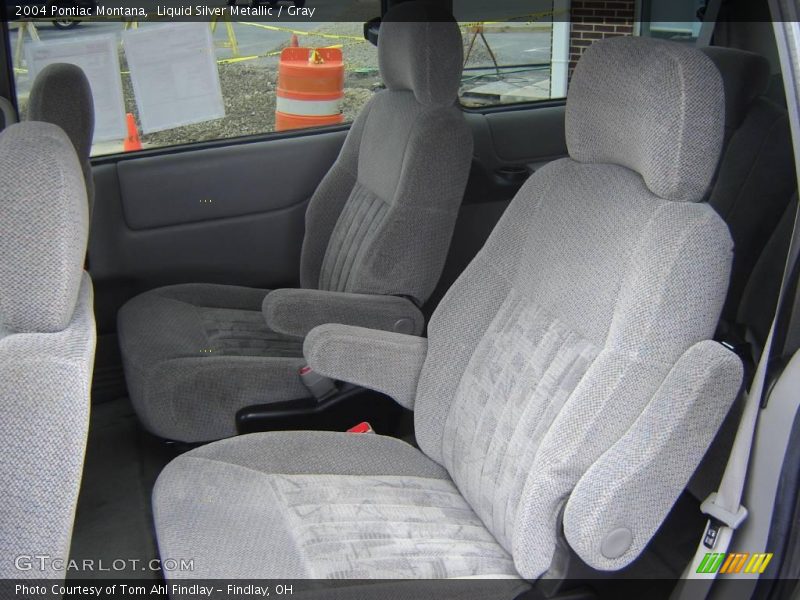 Liquid Silver Metallic / Gray 2004 Pontiac Montana