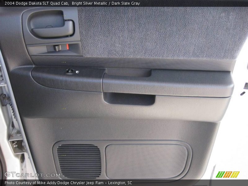 Bright Silver Metallic / Dark Slate Gray 2004 Dodge Dakota SLT Quad Cab