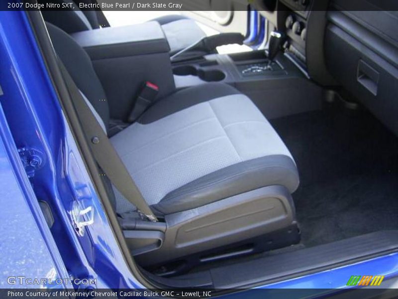 Electric Blue Pearl / Dark Slate Gray 2007 Dodge Nitro SXT