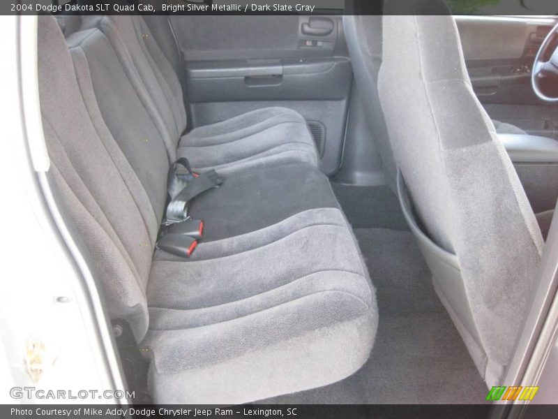 Bright Silver Metallic / Dark Slate Gray 2004 Dodge Dakota SLT Quad Cab