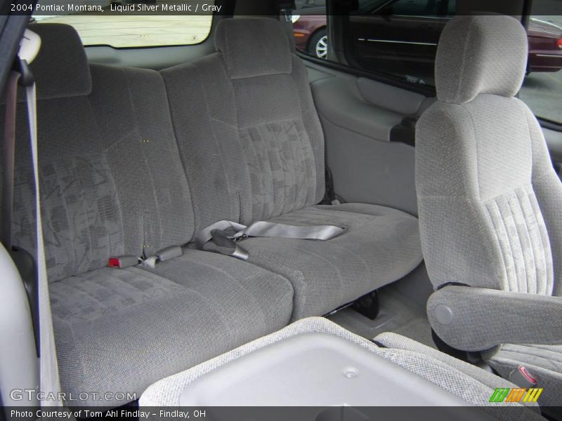 Liquid Silver Metallic / Gray 2004 Pontiac Montana
