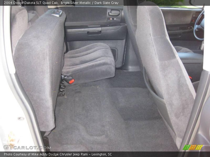 Bright Silver Metallic / Dark Slate Gray 2004 Dodge Dakota SLT Quad Cab