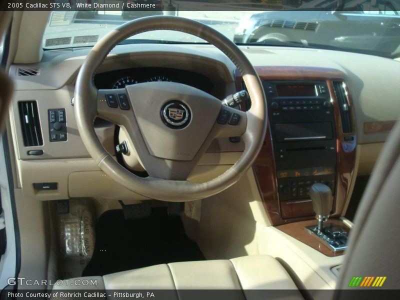 White Diamond / Cashmere 2005 Cadillac STS V8