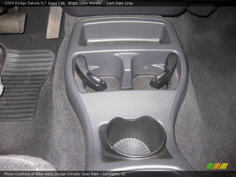 Bright Silver Metallic / Dark Slate Gray 2004 Dodge Dakota SLT Quad Cab
