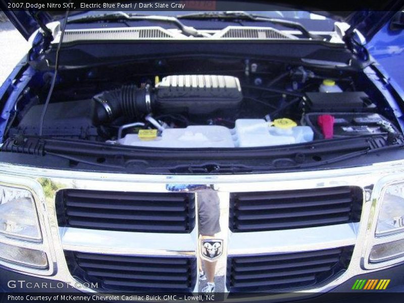 Electric Blue Pearl / Dark Slate Gray 2007 Dodge Nitro SXT