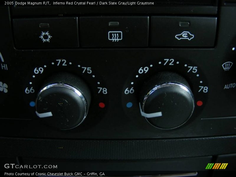 Inferno Red Crystal Pearl / Dark Slate Gray/Light Graystone 2005 Dodge Magnum R/T