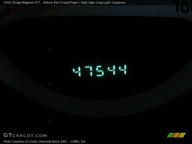 Inferno Red Crystal Pearl / Dark Slate Gray/Light Graystone 2005 Dodge Magnum R/T
