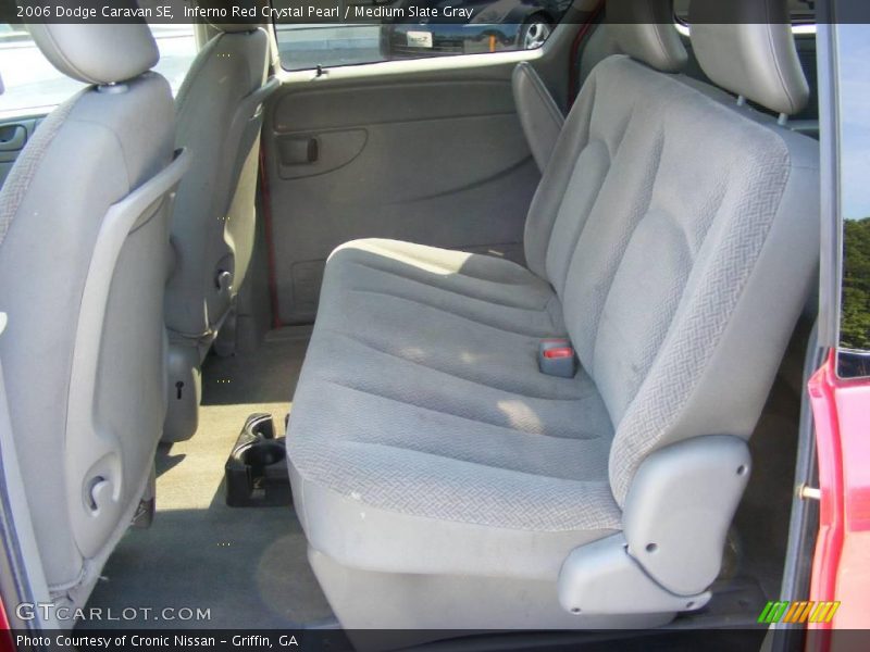 Inferno Red Crystal Pearl / Medium Slate Gray 2006 Dodge Caravan SE
