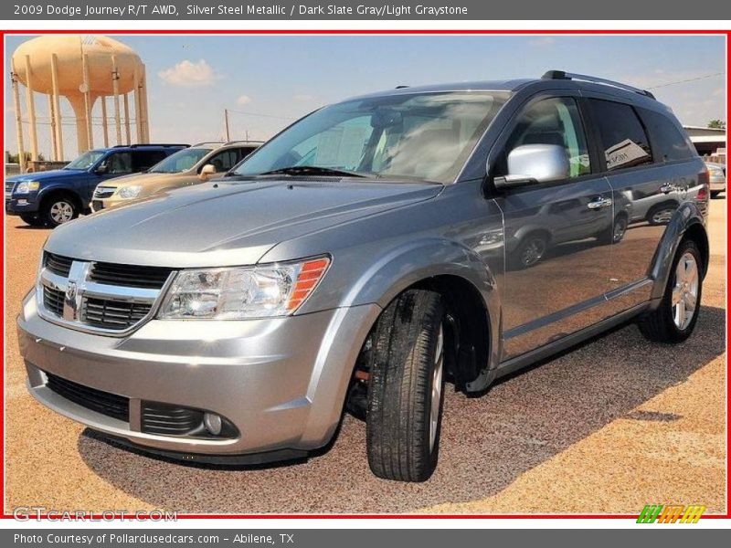 Silver Steel Metallic / Dark Slate Gray/Light Graystone 2009 Dodge Journey R/T AWD