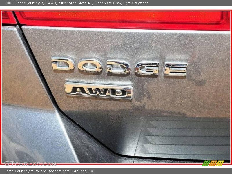 Silver Steel Metallic / Dark Slate Gray/Light Graystone 2009 Dodge Journey R/T AWD