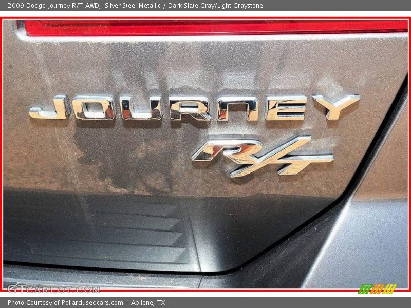 Silver Steel Metallic / Dark Slate Gray/Light Graystone 2009 Dodge Journey R/T AWD