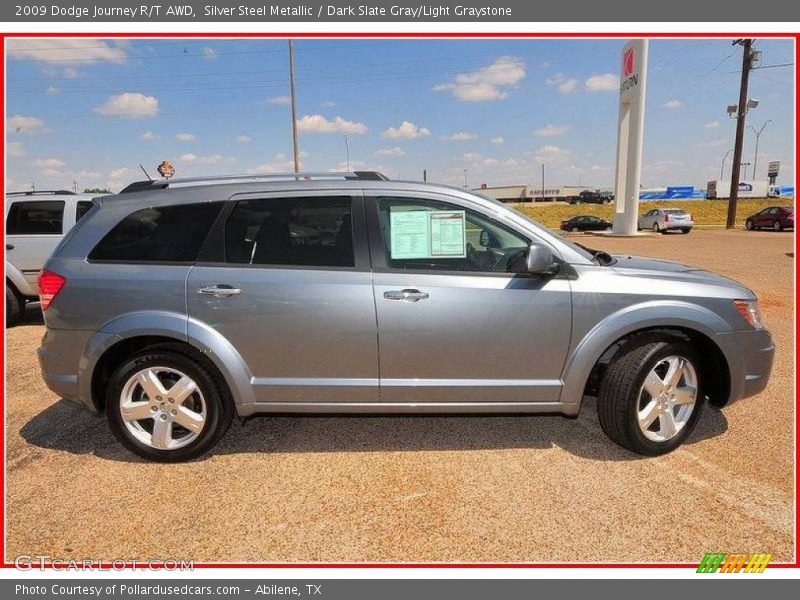 Silver Steel Metallic / Dark Slate Gray/Light Graystone 2009 Dodge Journey R/T AWD