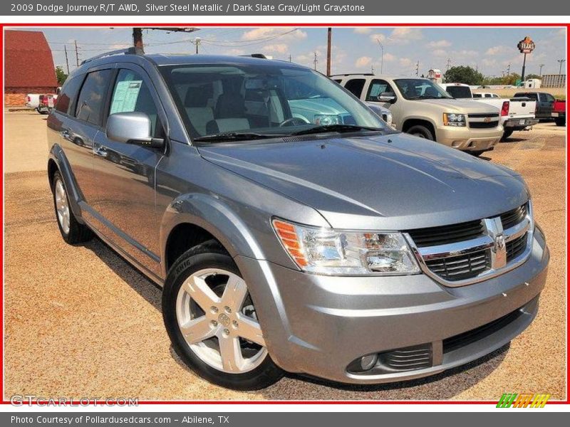 Silver Steel Metallic / Dark Slate Gray/Light Graystone 2009 Dodge Journey R/T AWD