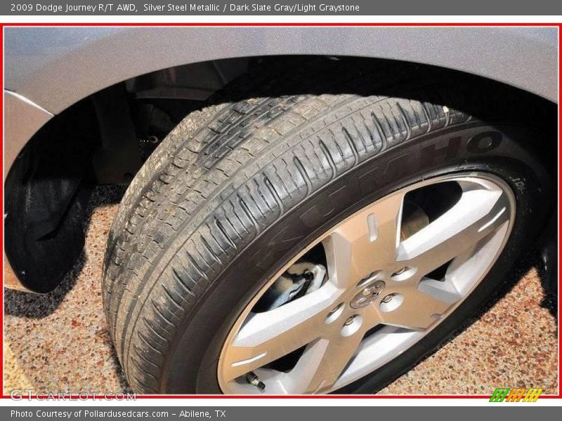Silver Steel Metallic / Dark Slate Gray/Light Graystone 2009 Dodge Journey R/T AWD