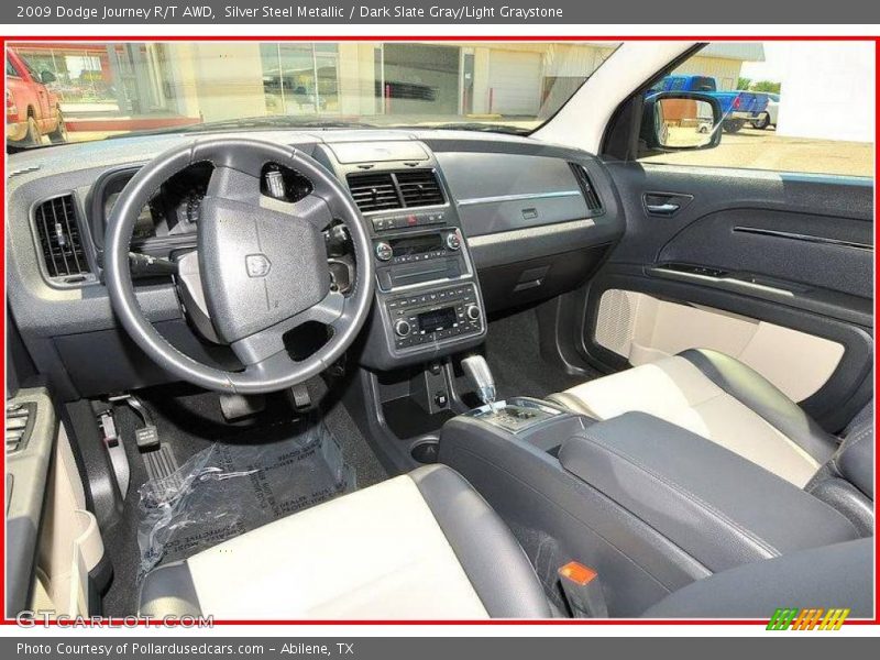 Silver Steel Metallic / Dark Slate Gray/Light Graystone 2009 Dodge Journey R/T AWD