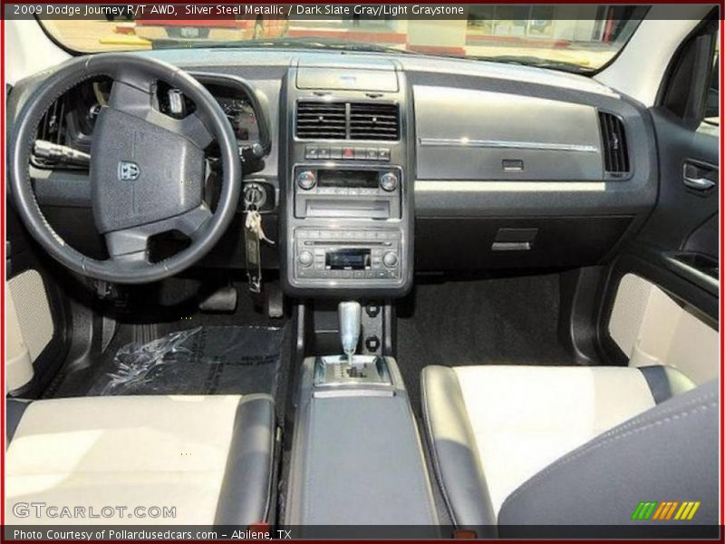 Silver Steel Metallic / Dark Slate Gray/Light Graystone 2009 Dodge Journey R/T AWD