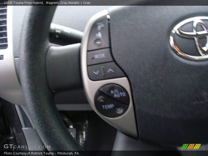 Magnetic Gray Metallic / Gray 2008 Toyota Prius Hybrid