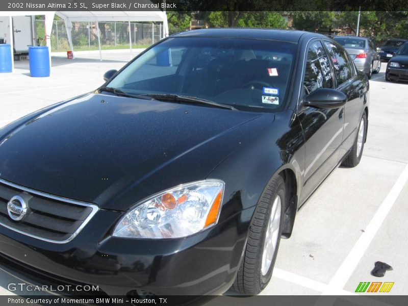 Super Black / Charcoal Black 2002 Nissan Altima 2.5 SL