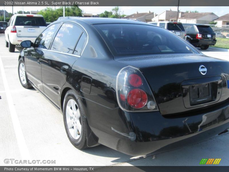 Super Black / Charcoal Black 2002 Nissan Altima 2.5 SL