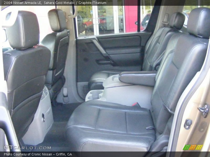 Sahara Gold Metallic / Graphite/Titanium 2004 Nissan Armada LE