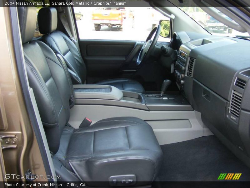 Sahara Gold Metallic / Graphite/Titanium 2004 Nissan Armada LE