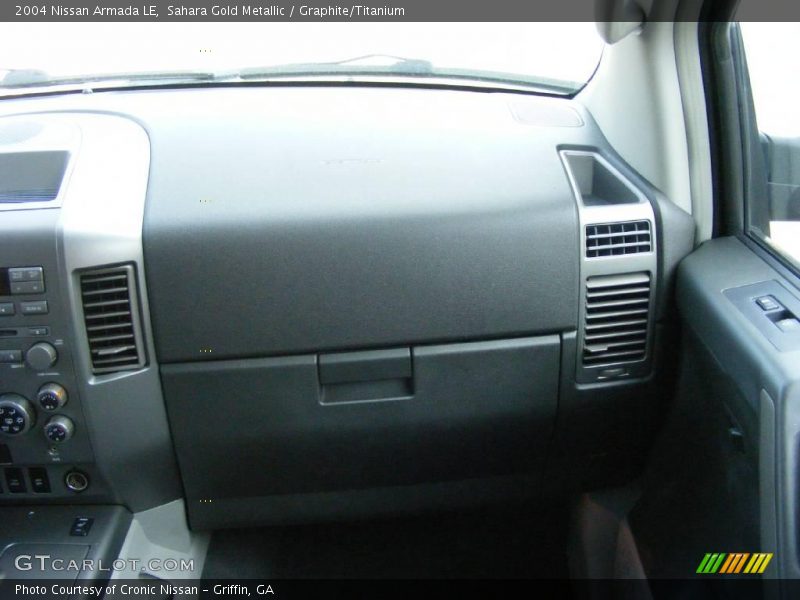 Sahara Gold Metallic / Graphite/Titanium 2004 Nissan Armada LE
