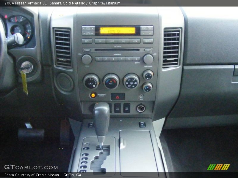 Sahara Gold Metallic / Graphite/Titanium 2004 Nissan Armada LE