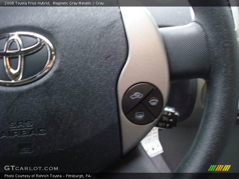 Magnetic Gray Metallic / Gray 2008 Toyota Prius Hybrid