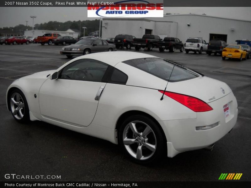Pikes Peak White Pearl / Carbon 2007 Nissan 350Z Coupe