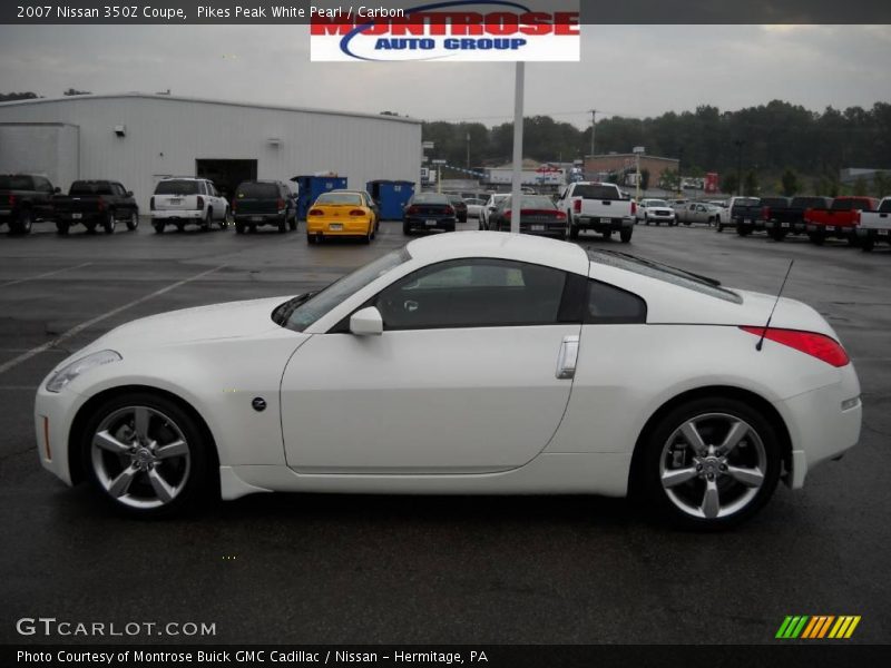 Pikes Peak White Pearl / Carbon 2007 Nissan 350Z Coupe