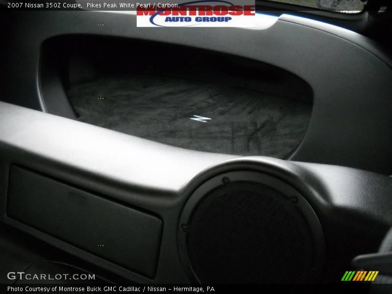 Pikes Peak White Pearl / Carbon 2007 Nissan 350Z Coupe