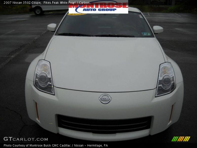 Pikes Peak White Pearl / Carbon 2007 Nissan 350Z Coupe