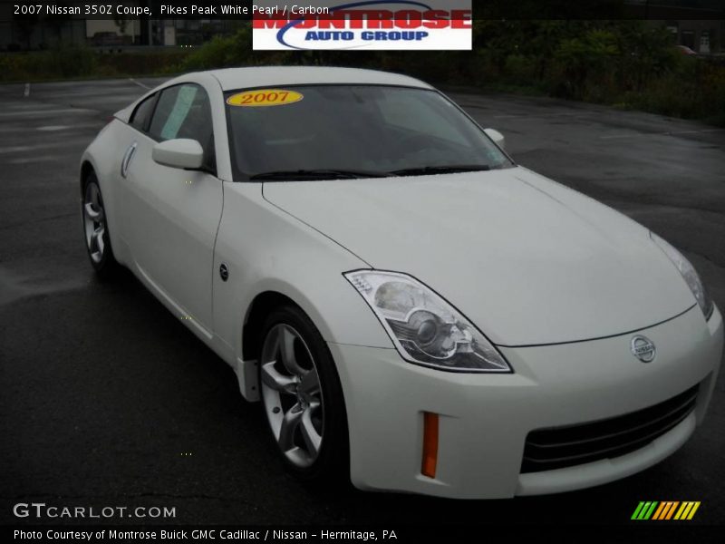 Pikes Peak White Pearl / Carbon 2007 Nissan 350Z Coupe