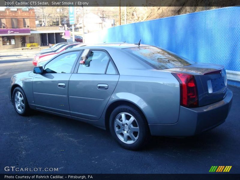 Silver Smoke / Ebony 2006 Cadillac CTS Sedan