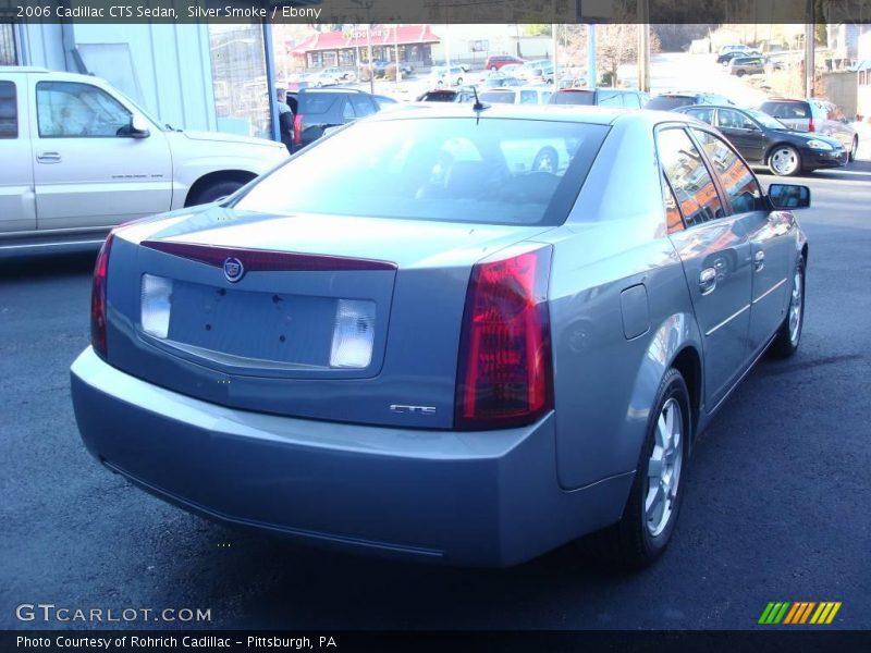 Silver Smoke / Ebony 2006 Cadillac CTS Sedan