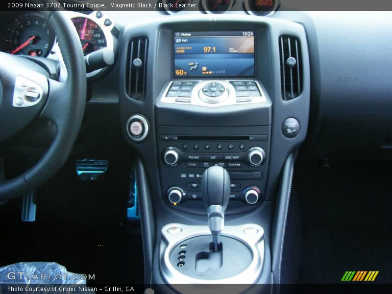 Magnetic Black / Black Leather 2009 Nissan 370Z Touring Coupe