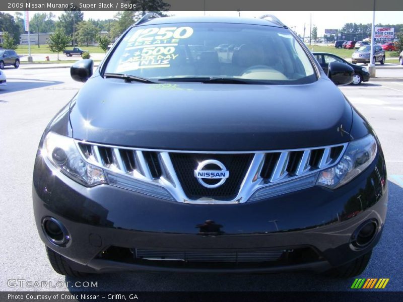 Super Black / Beige 2009 Nissan Murano S