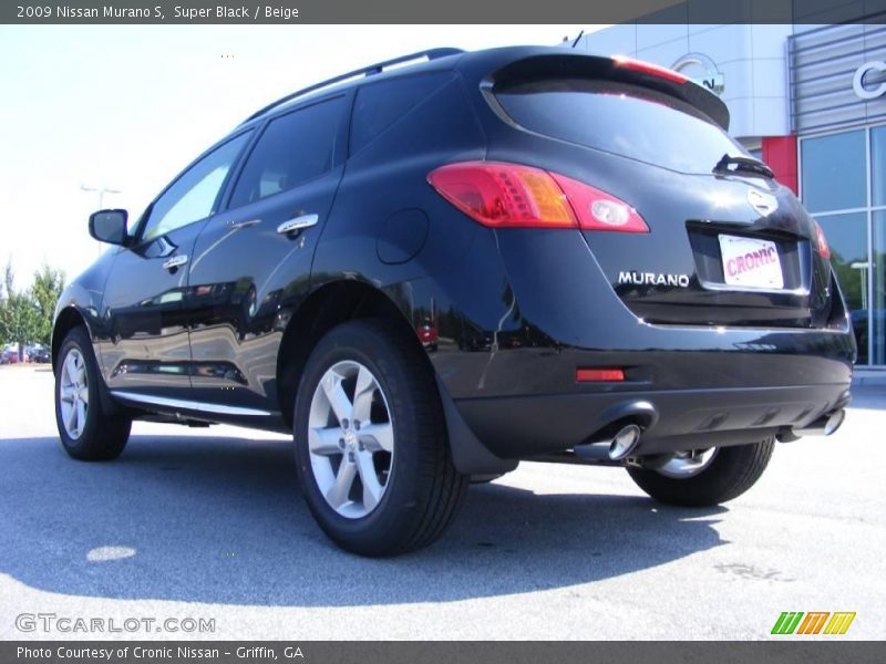 Super Black / Beige 2009 Nissan Murano S