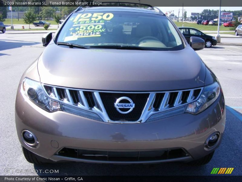 Tinted Bronze Metallic / Beige 2009 Nissan Murano SL
