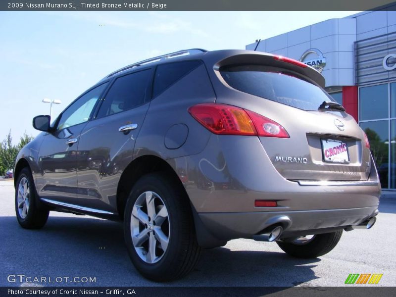 Tinted Bronze Metallic / Beige 2009 Nissan Murano SL