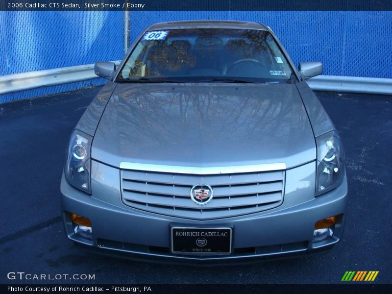 Silver Smoke / Ebony 2006 Cadillac CTS Sedan