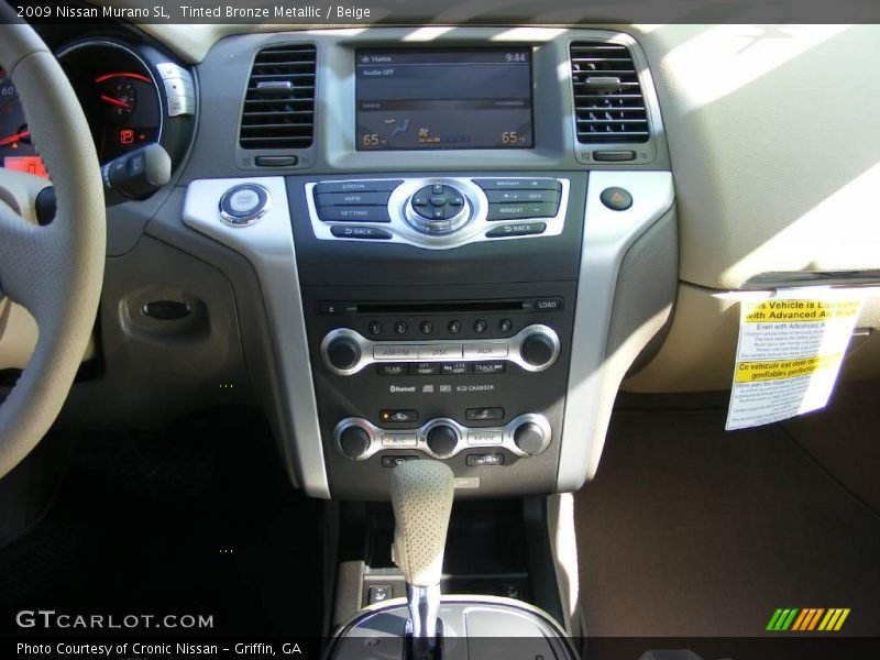 Tinted Bronze Metallic / Beige 2009 Nissan Murano SL